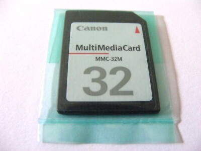 32MB Multimedia Card (  32 MB MMC ) CANON Neu