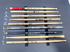 The Cult JOHN TEMPESTA Hand Signed AUTOGRAPHED Drumstick #7 RARE!