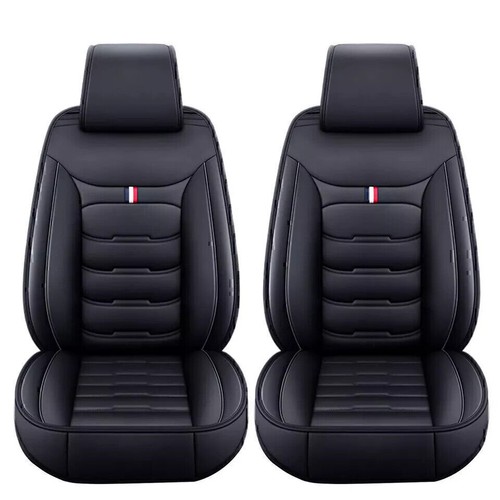 Driver & Passenger Seat Cover Black Fit For 2008-2014 Benz C250 C300 C350 Pad #A - Foto 2 di 10