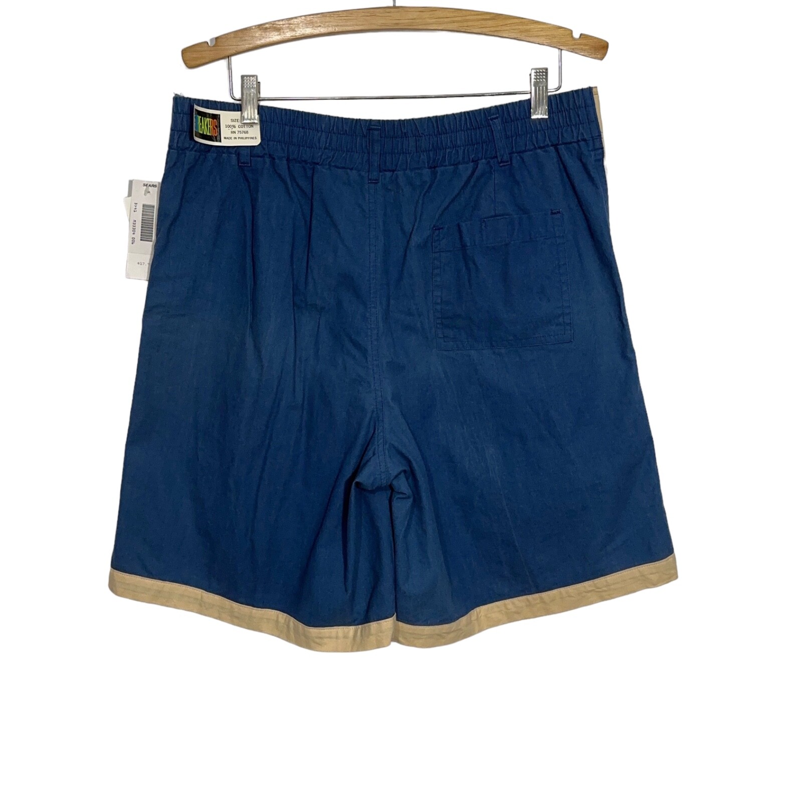 NWT Fast Breakers Mens Vintage Shorts Size XL Pleated Front NOS Summer