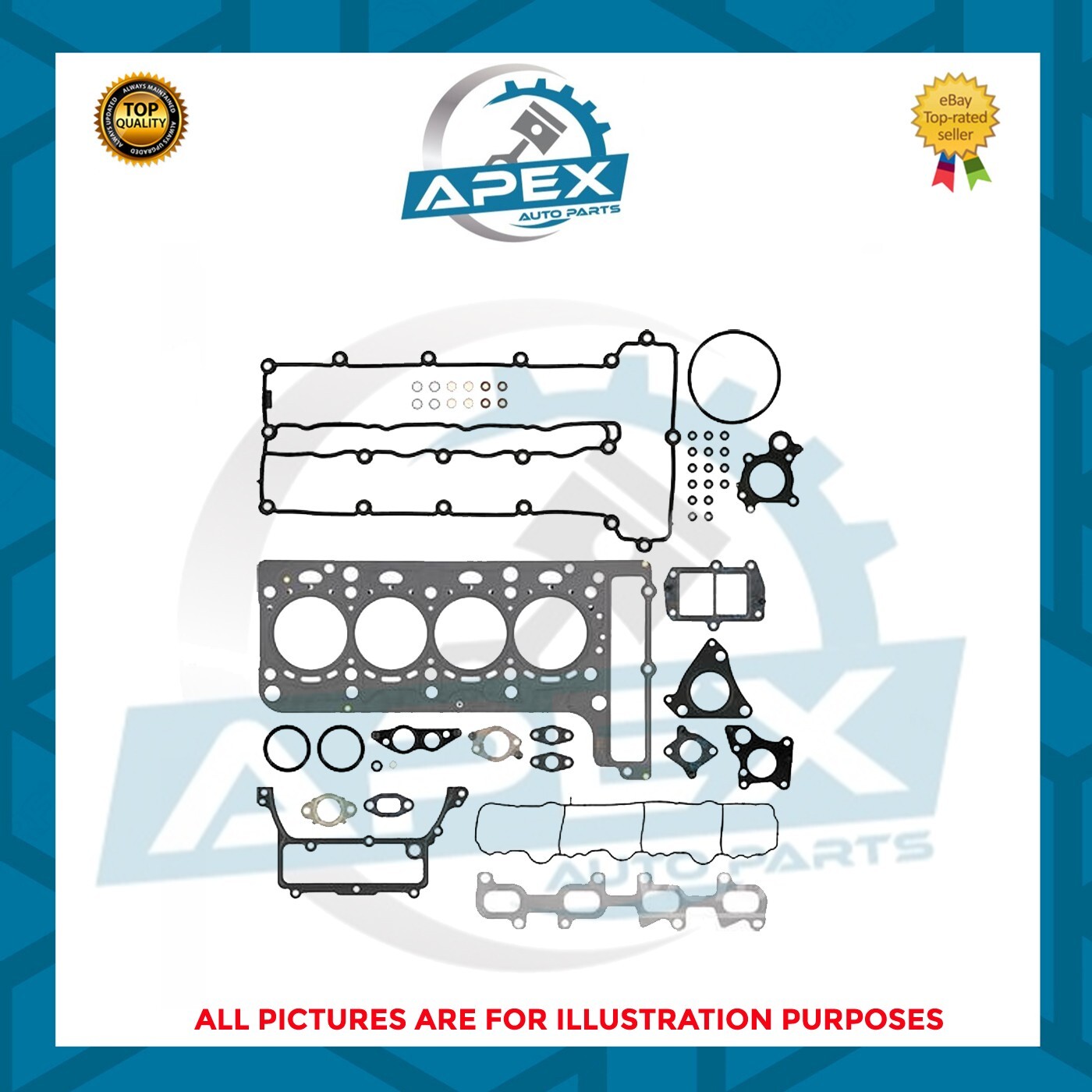 HEAD GASKET SET FOR MERCEDES-BENZ OM 651 SPRINTER GLK-CLASS 2.2CDI DIESEL ENGINE