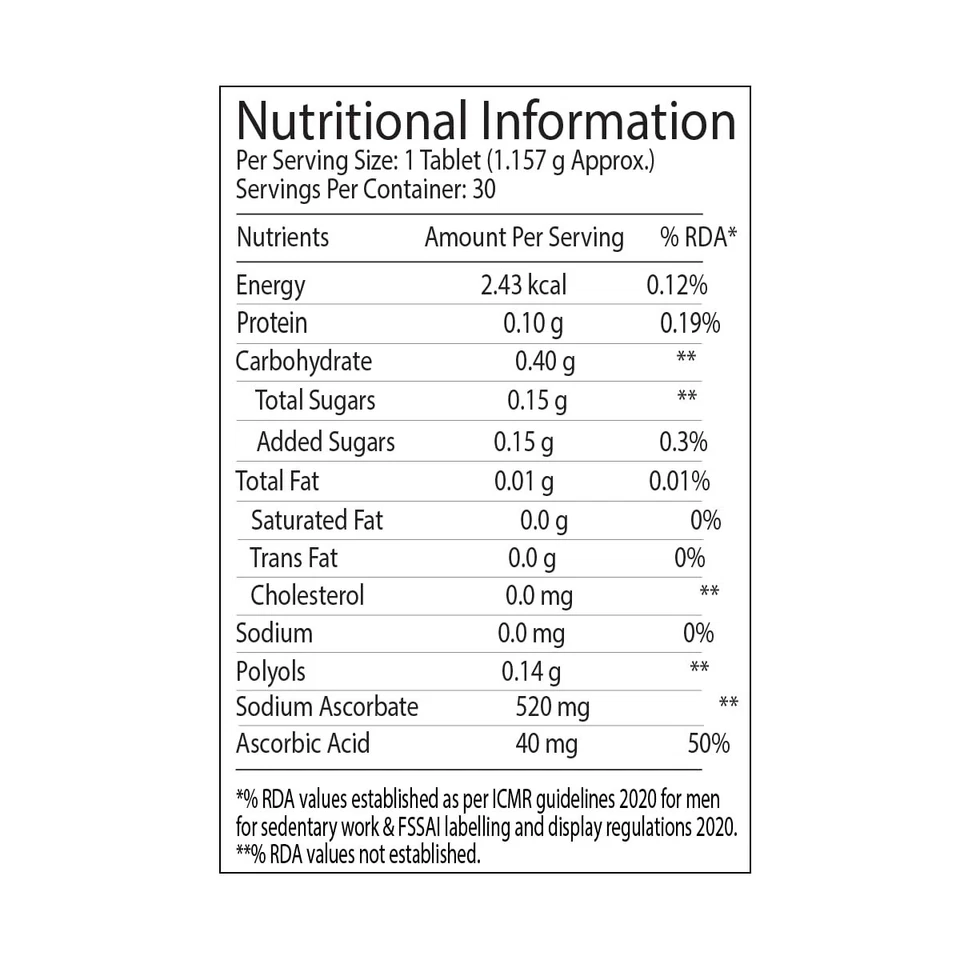 GNC Vitamina C Masticable 500mg Aumenta la Inmunidad Apoyo Antioxidante 30 Tabs + Envío Foto 4 de 4