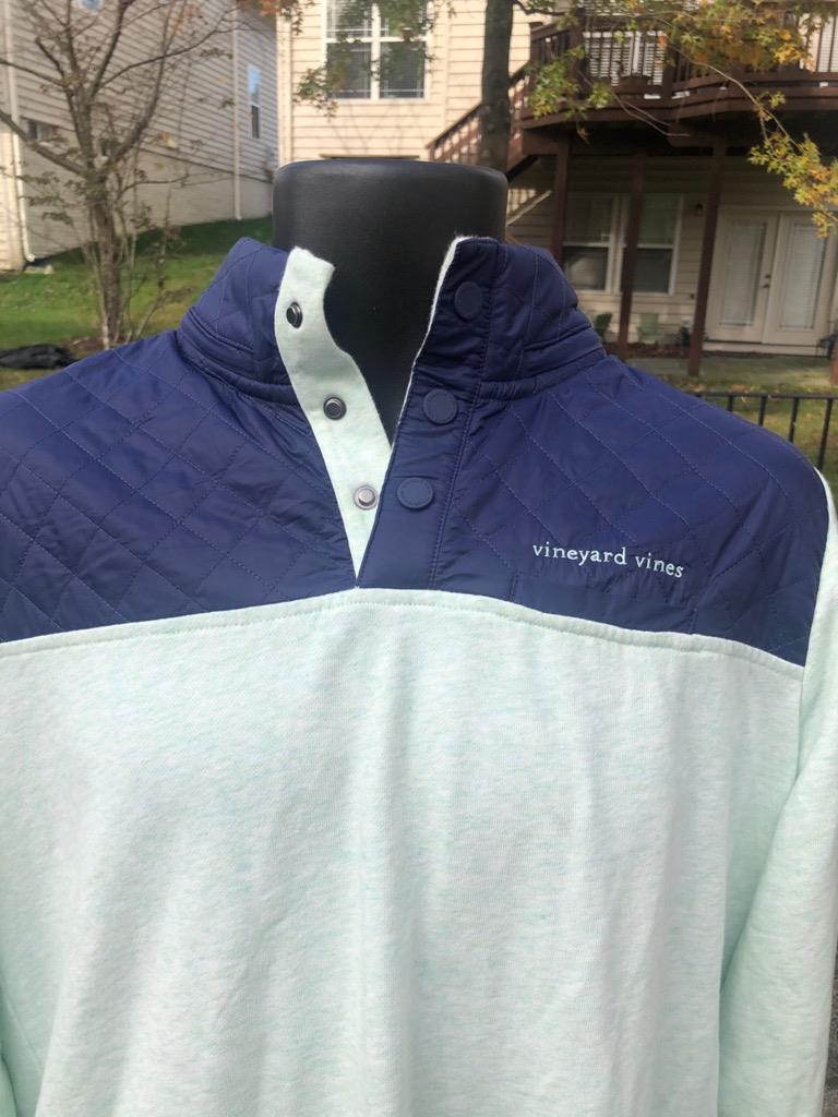 MENS VINEYARD VINES PERFORMANCE HALF BUTTON SWEAT… - image 2