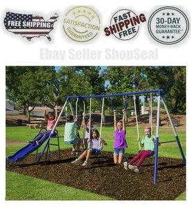 tobogan columpio para niños