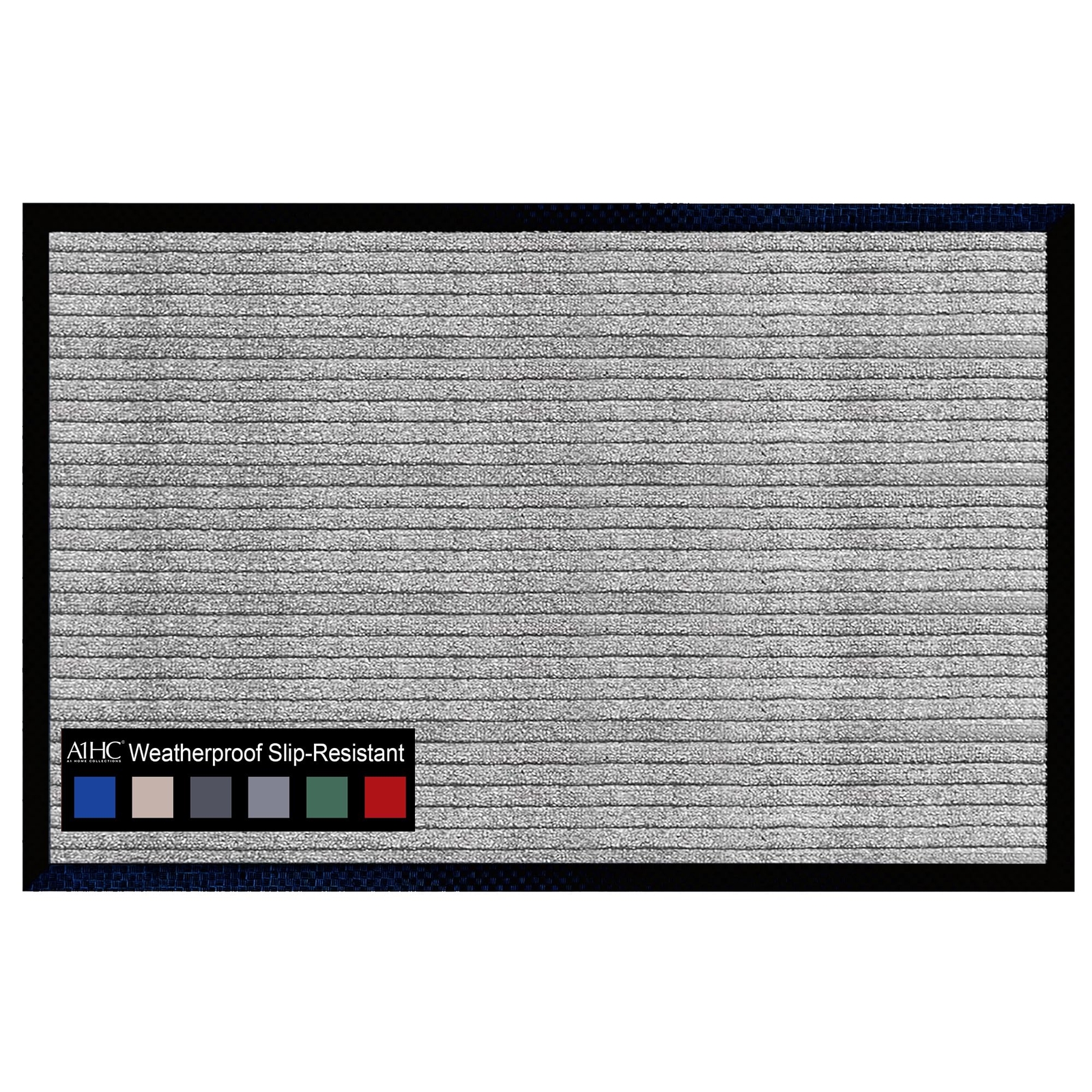 A1HC Indoor Outdoor Welcome Mat for Front and Back Entrances, Large Durable Doormat for Home, Office, or Patio, Non-Slip Design.