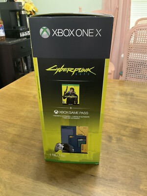 Microsoft Xbox One X Cyberpunk 2077 Limited Edition Console Bundle