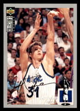 1994 Collector's Choice Jeff Turner  Silver Signatures  #38 Orlando Magic