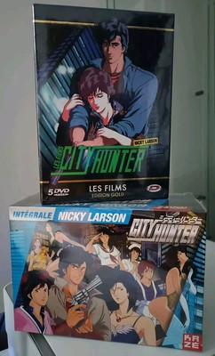 Coffret DVD Intégrale City Hunter Nicky Larson + Films Édition Gold Neuf
