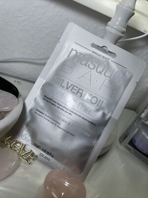 masque bar Silver peel of mask, helps Brighten the skin in a natural way, NEU
