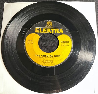 The DOORS Light My Fire / The Crystal Ship 1967 EK-45615 1st Press