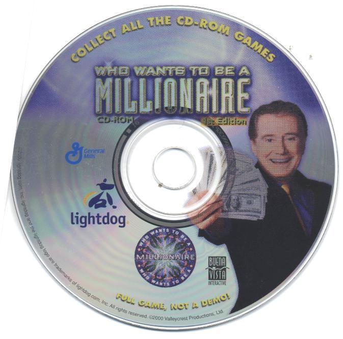 REGIS Don't miss the campaign PHILBIN - Who Wants To CD-ROM Millionaire MINT A wholesale Be