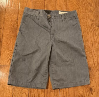 Volcom True To This Men's Shorts Grayish-Blue Size 26
