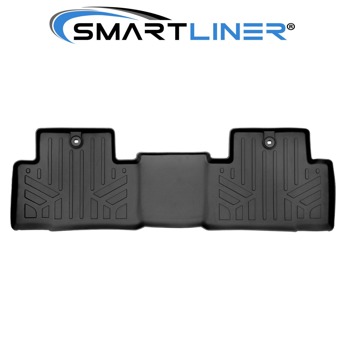 SMARTLINER Custom Fit Floor Mats 1st Row Liner Set Black Compatible With 2007-2013 Acura MDX - All Models