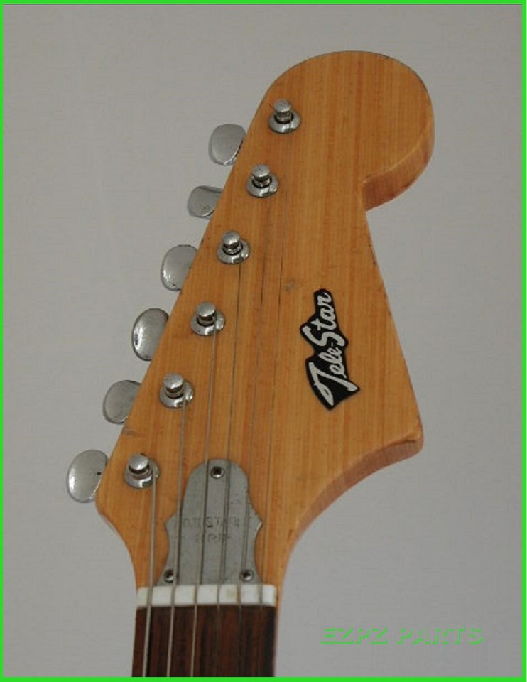 Vintage Tele Star Guitar Bass Headstock Logo EZPZ PARTS EBay Vintage tele star guitar bass headstock logo ezpz parts ebay