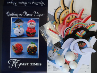 Decorazioni Quilling Natale.Quilling Kit Decorazioni Per Natale 2 Ebay