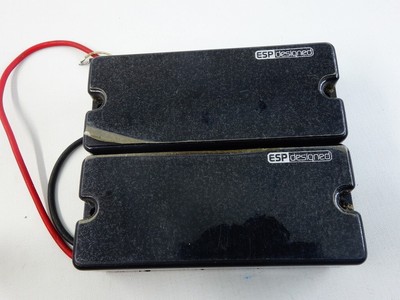 ESP Designed Bass Pickup Set Black 5 String