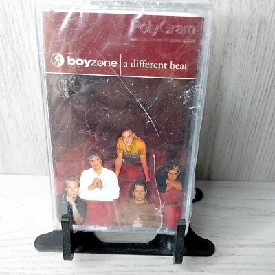 BOYZONE A DIFFERENT BEAT CASSETTE TAPE ALBUM - NEW SEALED - RARE RETRO,, ,