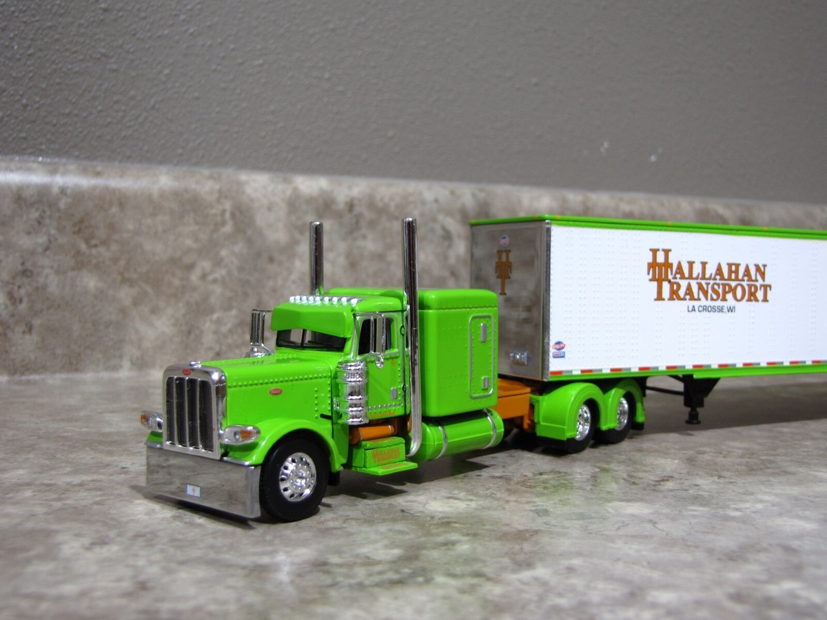 DCP 1/64 Big Rigs Hallahan Peterbilt 389 Utility Trailer 60-1329