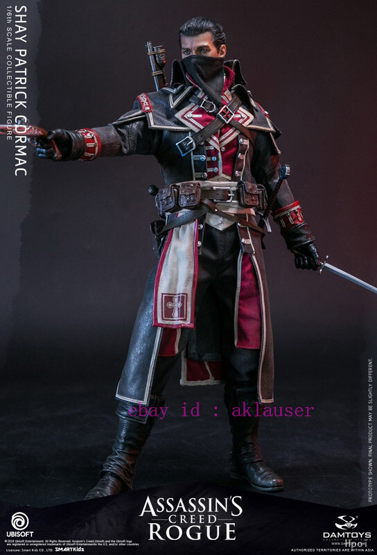 [未開封] DAMTOYS アサシンクリードローグ シェイ Damtoys Dms011 1/6 Rogue Shay Patrick Cormac Action Figure Toy | eBay