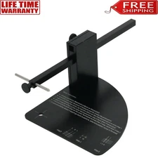 Vinyl LP Turntable Alignment Protractor For Phono Record Player Cartridge Stylus