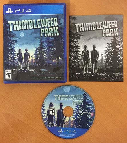 THIMBLEWEED PARK Playstation 4 5 PS4 PS5 Limited Run Games LRG #131 OPENED Mint