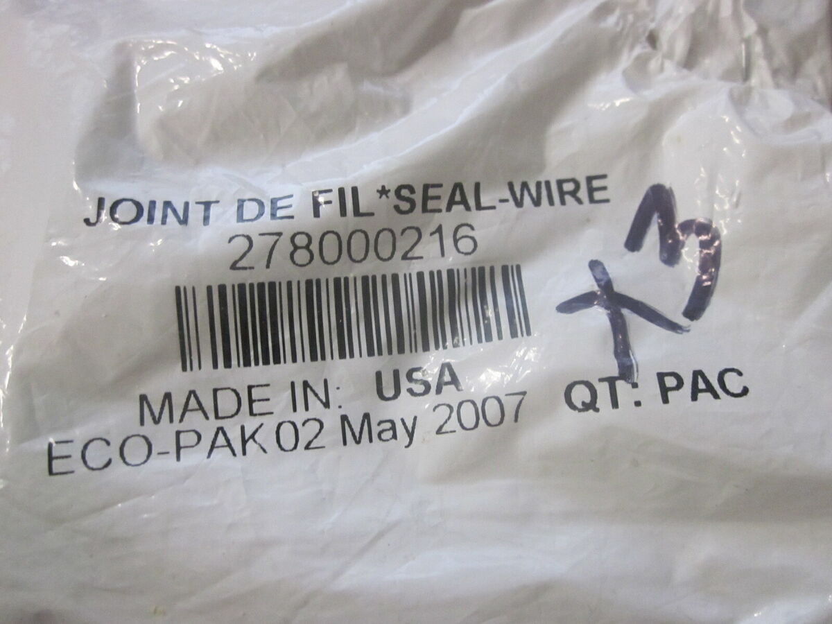 NOS Sea-Doo Wire Seal GTI GTX XP RX GSX 278000216 Qty 3 | eBay NOS Sea-Doo Wire Seal GTI GTX XP RX GSX 278000216 Qty 3 | eBay
