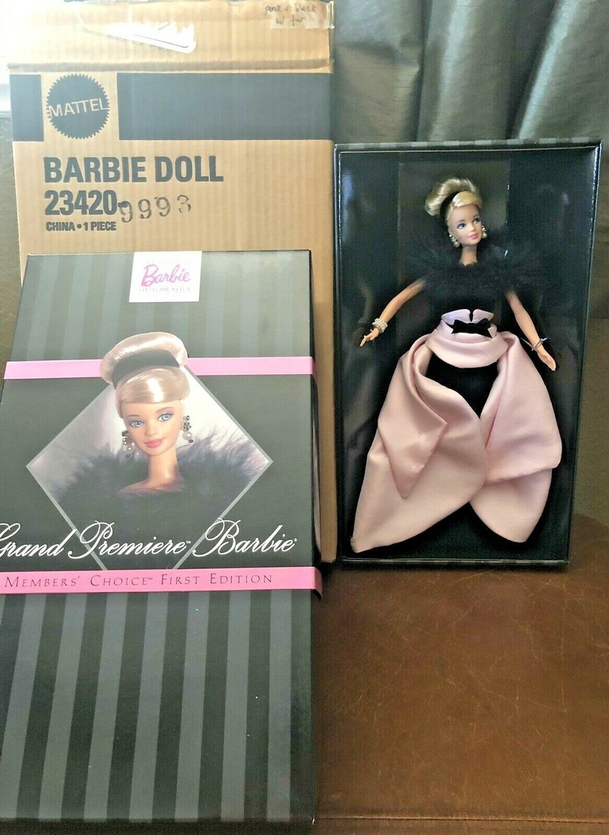 Rare- New 1996 Grand Premiere Barbie The Official Barbie