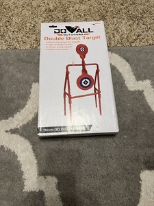 *NEW* Do All Outdoors Double Blast Spinner Steel Shooting Target *HIGH CALIBER*