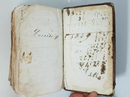 Livre ancien reliure cuir La Morale en Action fin 18e XVIIIe ou 19e s XIXe - Picture 10 of 12