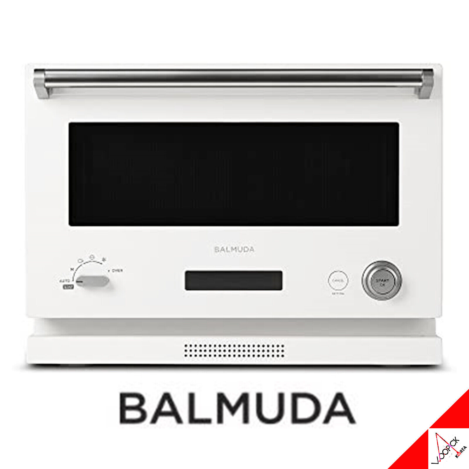 BALMUDA 2022 The RANGE Premium Microwave Oven K04B-WH White 220V