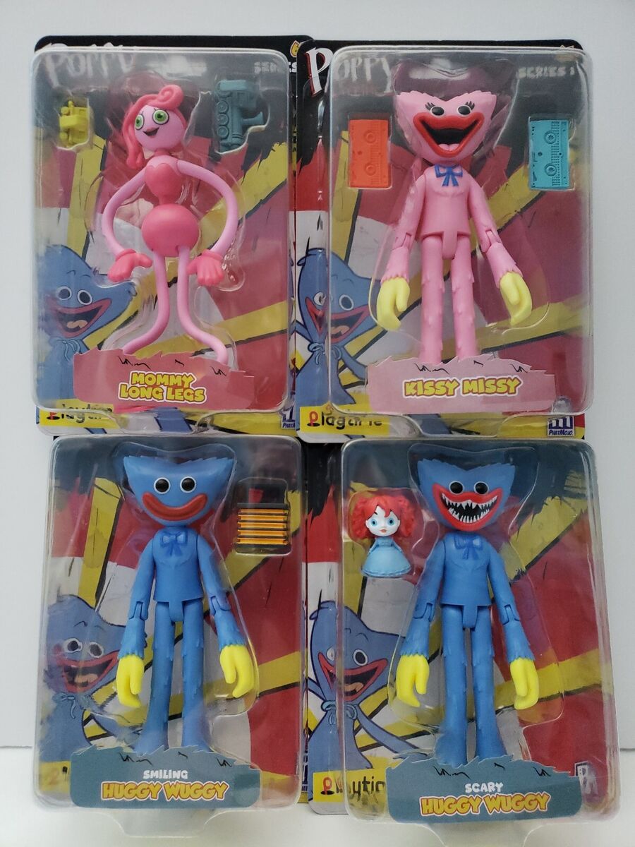 POPPY PLAYTIME SET OF 4 FIGURES KISSY MISSY / MOMMY LONG LEGS / HUGGY WUGGY  ++