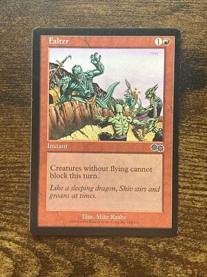 Falter (184) Urza's Saga MTG Magic The Gathering D9972* | eBay