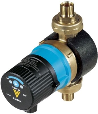 VORTEX 433-111-061 Brauchwasserpumpe BlueOne 155 V ERT mit Verschr. 1/2Z / LF15,