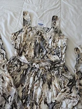 Brand New Animal Print Open Road  Catsuit Jumpsuit XL Studio Fresh Cool 