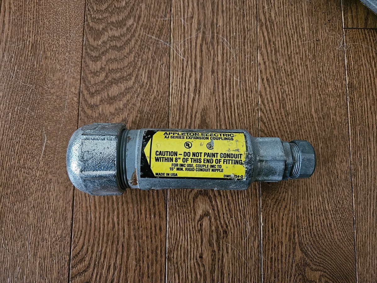 Cantex 3/4" PVC Electrical Conduit Coupling - Schedule 40/80, For Expansion