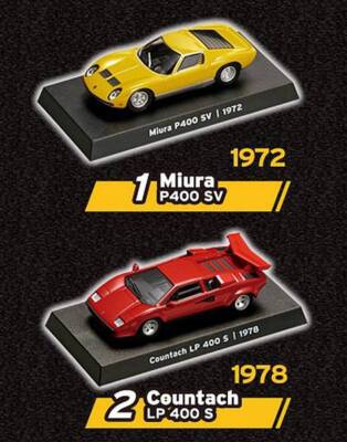 Lamborghini Model Car Collection 1:64 zinc alloy Limited Diecast