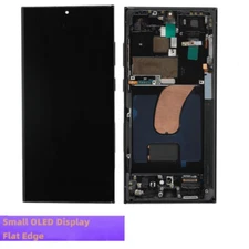 OLED For Samsung Galaxy S23 Ultra 5G SM-S918U Touch LCD Screen Digitizer Frame