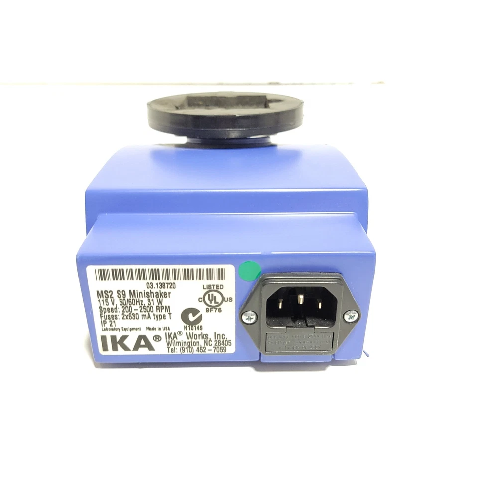 Minishaker Ika Works MS2 S9 115V 200-2500 RPM VELOCIDAD Foto 2 de 4