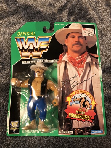 Vintage Hasbro Wrestling Super Rare WWF Bart Gunn ...