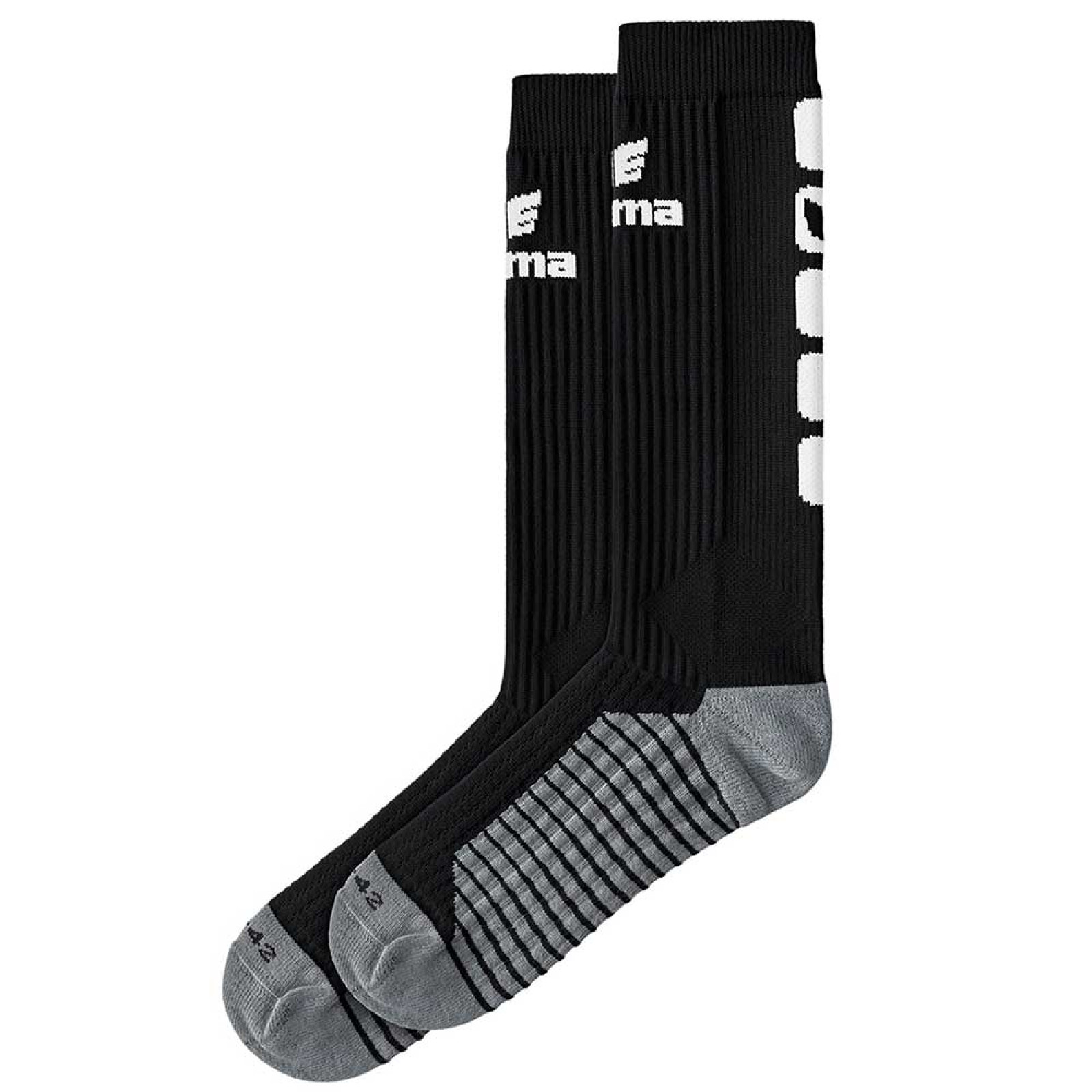 1x Кубики Erima Classic 5-C lange Sportsocken Socken schwarz 2181929 для гандбола WOW 2690₽