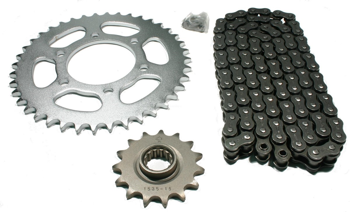 Kawasaki Ninja ZX6R 600, 1998-2002, O-Ring Chain and Sprocket Set