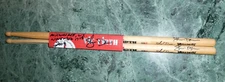 MEGADETH SHAWN DROVER drumsticks 2009 ENDGAME TOUR concert USED & SIGNED