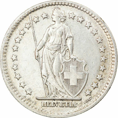 Sehr schöne Silber Münzen aus der Schweiz