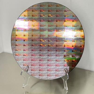 Silicon Wafer 12'' Semiconductor Chip Photolithography Integrated Circuit
