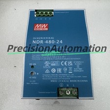 1PCS New Mean Well NDR-480-24 switching power supply