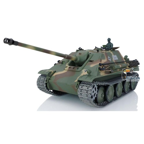On Sale 1/16 Heng Long 3869 Jagdpanther Main Battle 7.0 RC Tank RTR Metal Tracks - Picture 8 of 12