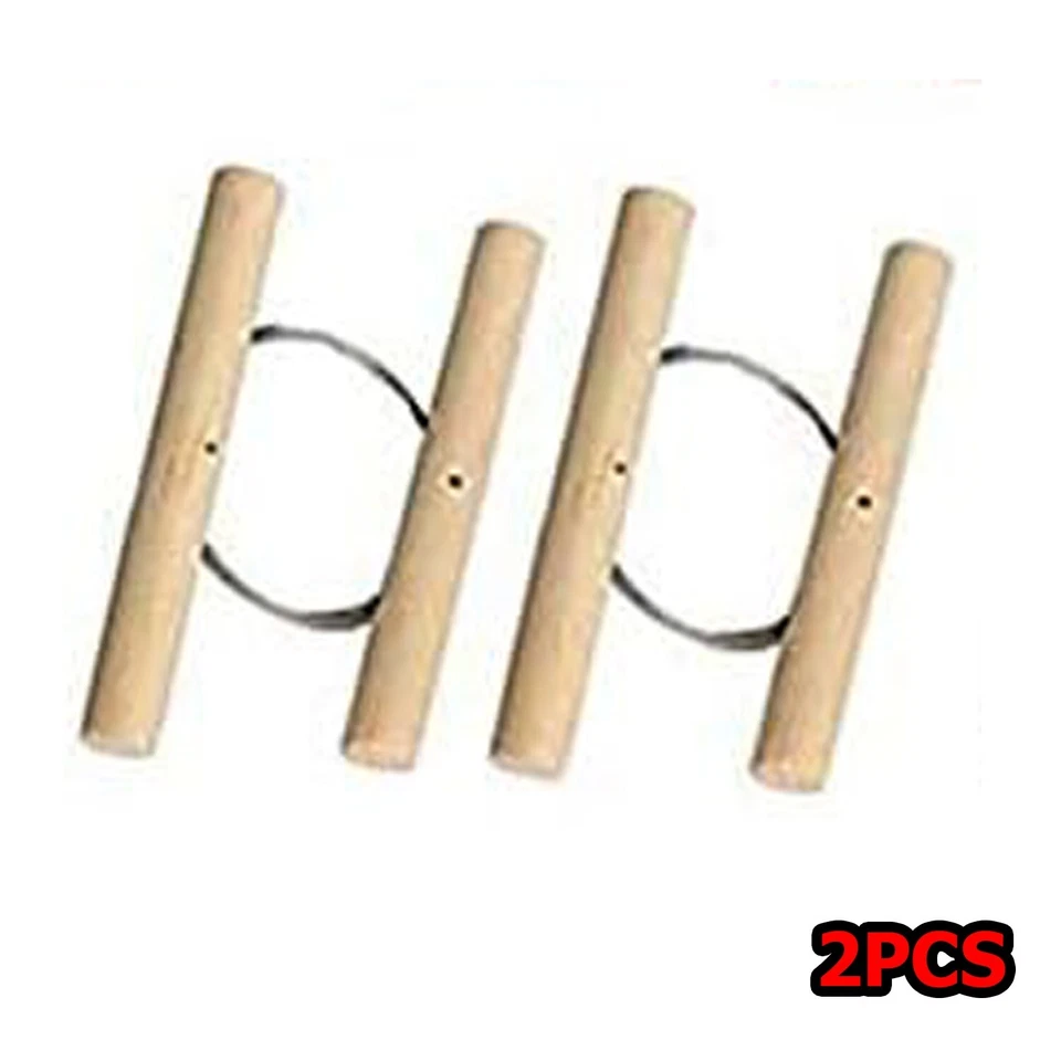 KNR 2x Wire Clay Cutters with Wood Handle Pottery Sculpture Ceramic Cutting Tool