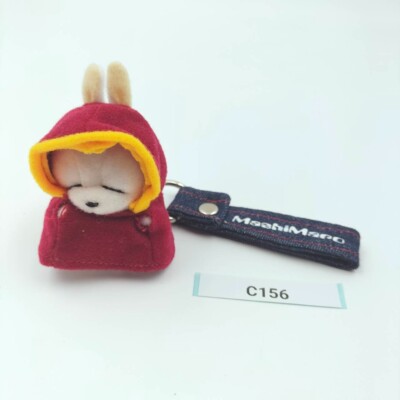 Vintage C152 MoshiMaro Rabbit Bunny Red hood Plush 3.5