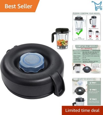 Blender Lid Replacement Rubber for 64oz Low-Profile Containers High-Quality