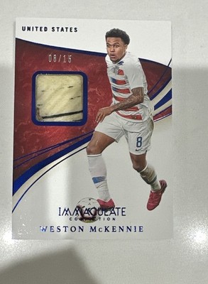 2020 Panini Immaculate Collection - Boot Memorabilia Weston McKennie #BM-29